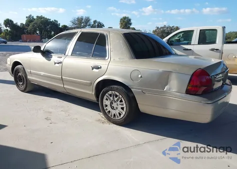 2007 Mercury Grand Marquis Gs from USA, damaged, VIN 2MEFM74W37X608398